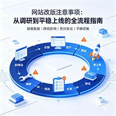 扎赉特旗建站-网站改版注意事项：从调研到平稳上线的全流程指南