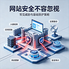 兴安盟建站-网站安全不容忽视：常见威胁与基础防护策略