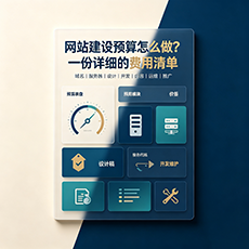 兴安盟建站-网站建设预算怎么做？一份详细的费用清单