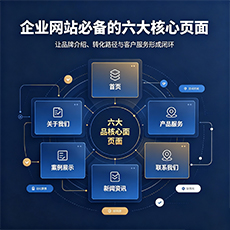 兴安盟建站-企业网站必备的六大核心页面