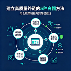 兴安盟建站-建立高质量外链的5种白帽方法